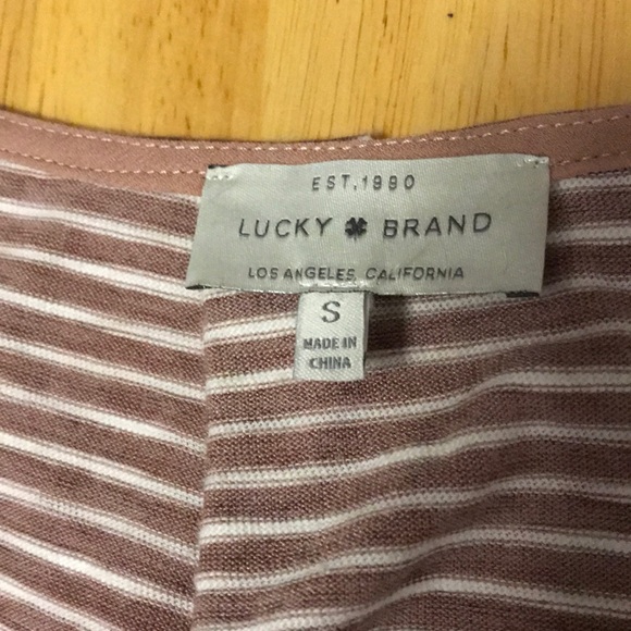 Lucky Brand Cold Shoulder Top - Picture 6 of 7